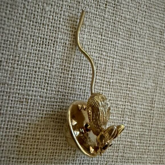 VINTAGE BALLOU MOUSE PIN IN CHEESE - Picture 13 of 17